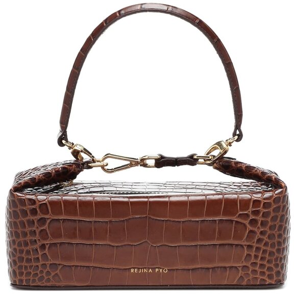 Cutting Edge Rejina Pyo Leather Box Bag New - Picture 6 of 6